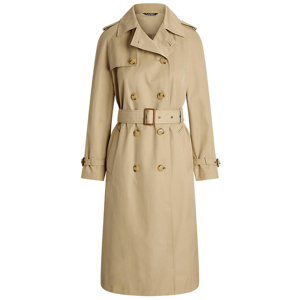 Lauren Ralph Lauren Belted Double-Breasted Trench Coat